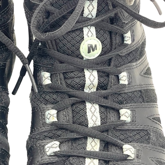 Merrell Women’s Black Avian Light 2 Vent Mid Waterproof Hiking Mountain Boot 8.5 - Picture 4 of 16